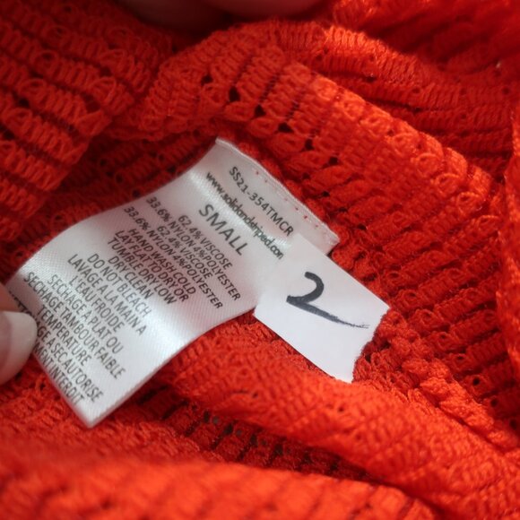 Womens Solid & Striped X Sloane Stephens Bailey Waist Cut-Out Crochet Dress S - Picture 15 of 15